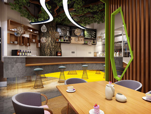 动漫公共空间装修